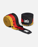 Ligaduras de boxe Phantom Athletics – Preto/Vermelho/Ouro