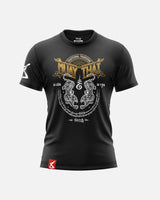 8 WEAPONS T-Shirt Sak Yant Tigers - Zwart