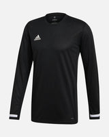 Adidas T19 Langarm-Jersey – Schwarz/Weiß