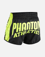 Phantom Athletics Muay Thai Shorts Revolution - Zwart/Neon