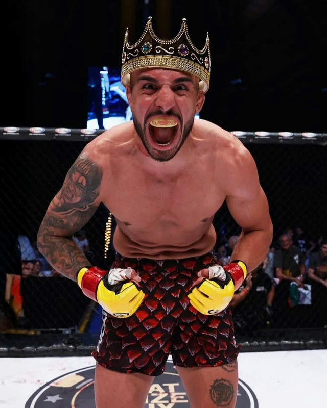 Phantom Athletics MMA Shorts Fusion - Red Dragon