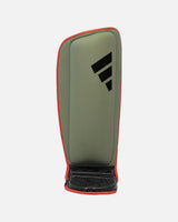Caneleiras Adidas Combat 50 – Verde/Preto