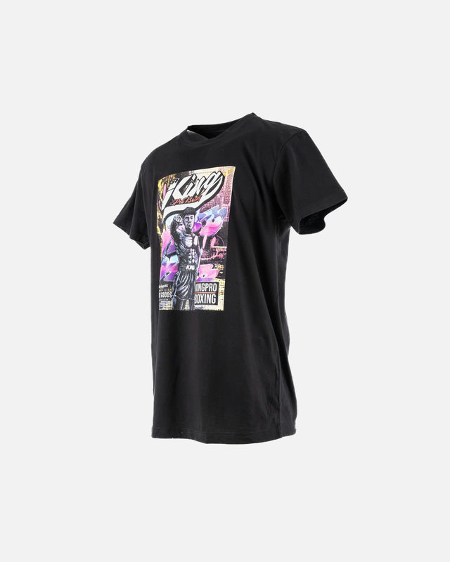 King Pro Boxing T-Shirt Comic - Zwart