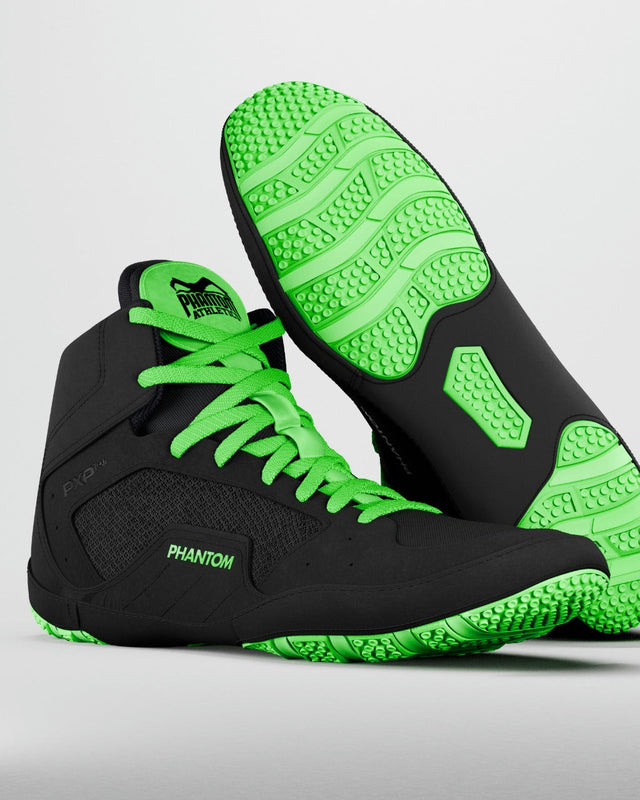 Zápasnické boty Phantom Athletics Tactic – Neonově zelené