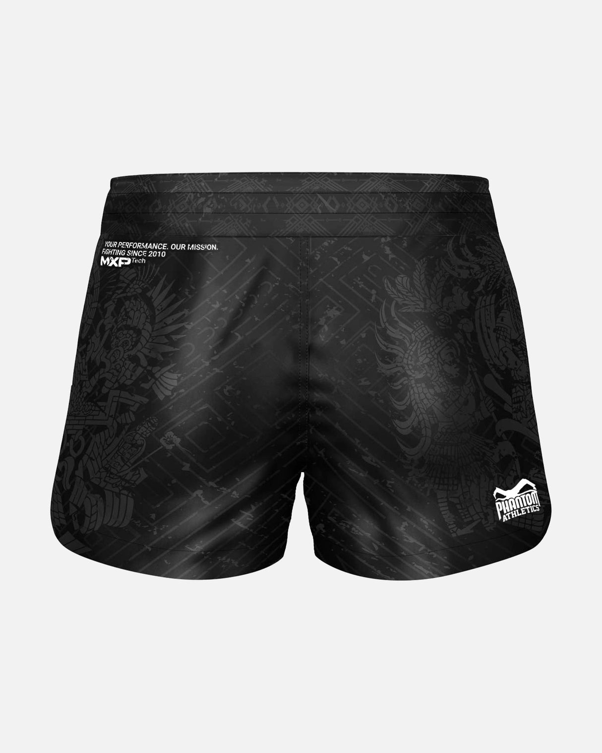 Pantaloncini MMA Phantom Athletics Fusion Aztec – Nero/Grigio