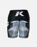 King Pro Boxing Compressie Shorts Shadow 1 Dames - Zwart