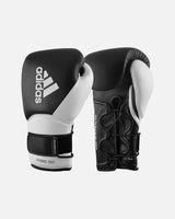 Adidas Boxhandschuhe Hybrid 350 Duo Lace – Schwarz/Weiß