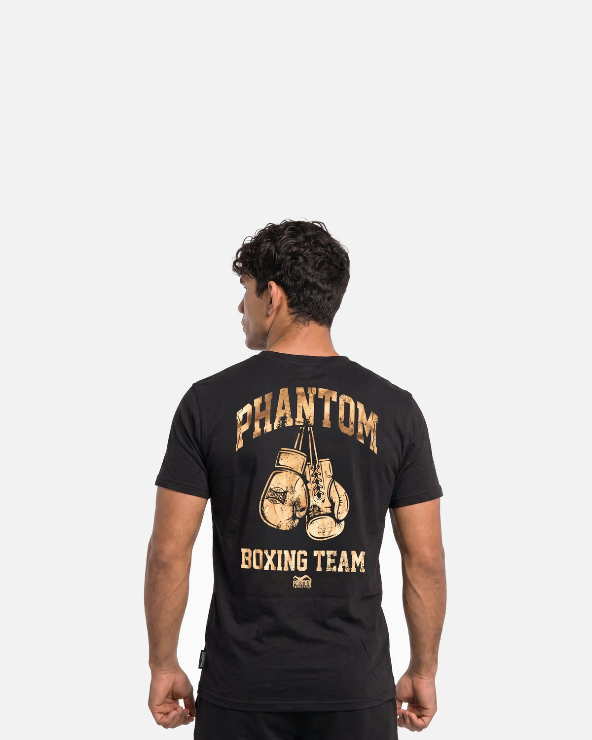 Phantom Athletics T-Shirt Boxing Team - Zwart/Goud