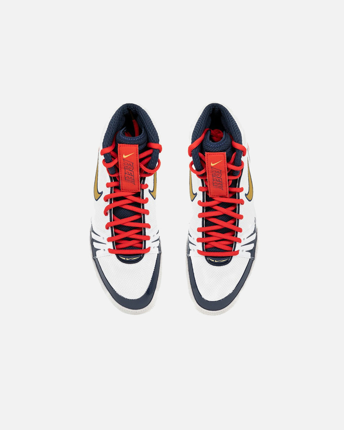 Nike Worstelschoenen Freek SE - Wit/Goud/Marineblauw