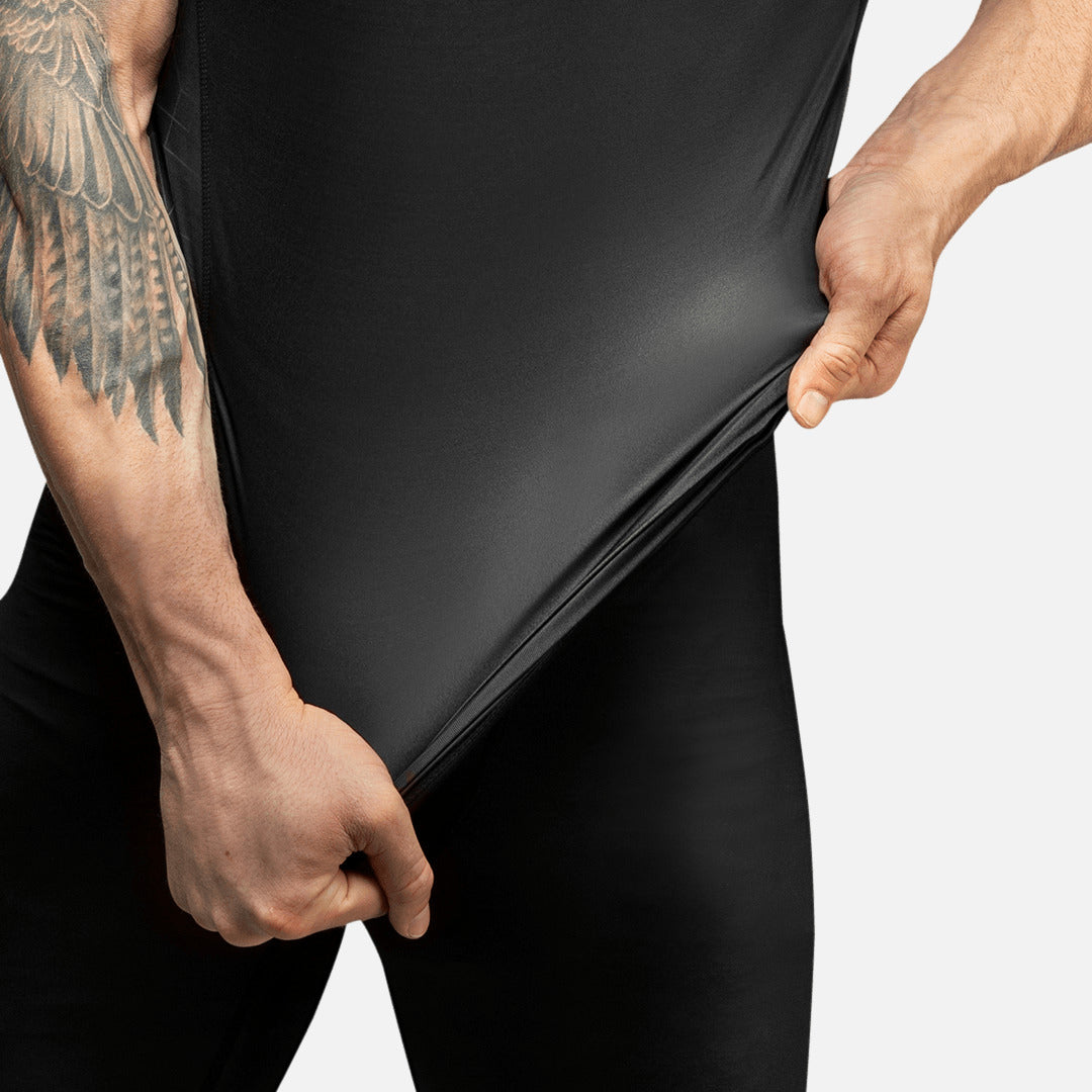 Hayabusa Rashguard Geo Korte Mouwen - Grijs