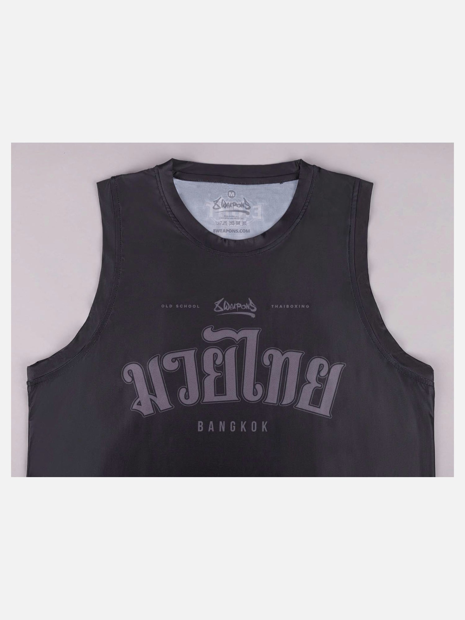 Camisola de alças 8 WEAPONS Bangkok – Preto