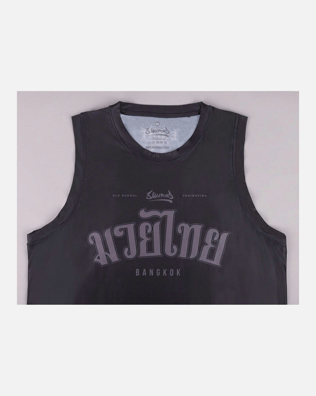 Camisola de alças 8 WEAPONS Bangkok – Preto