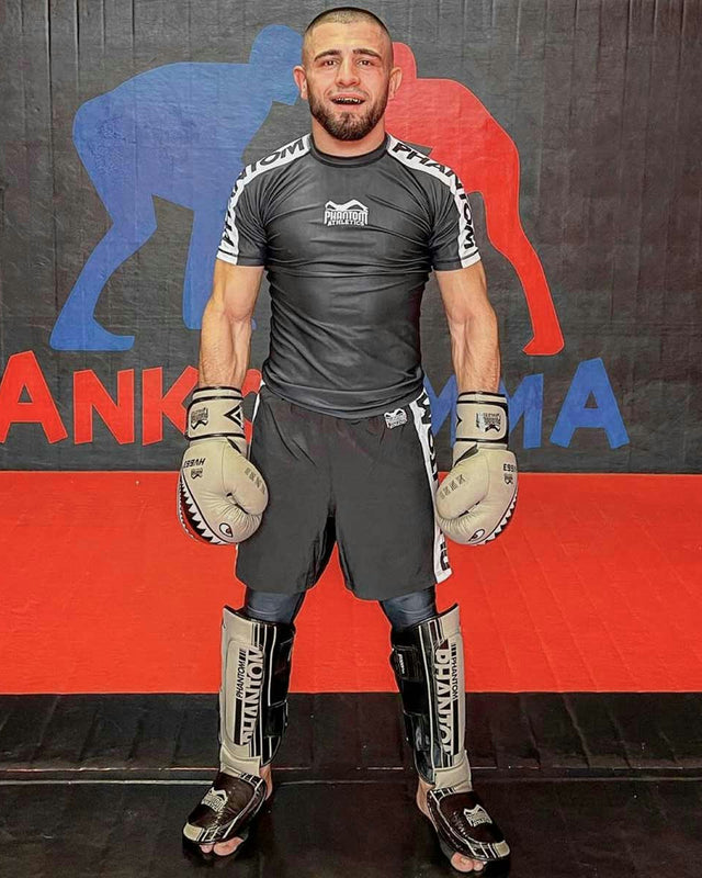 Phantom Athletics Rashguard EVO Apex Korte Mouwen - Zwart