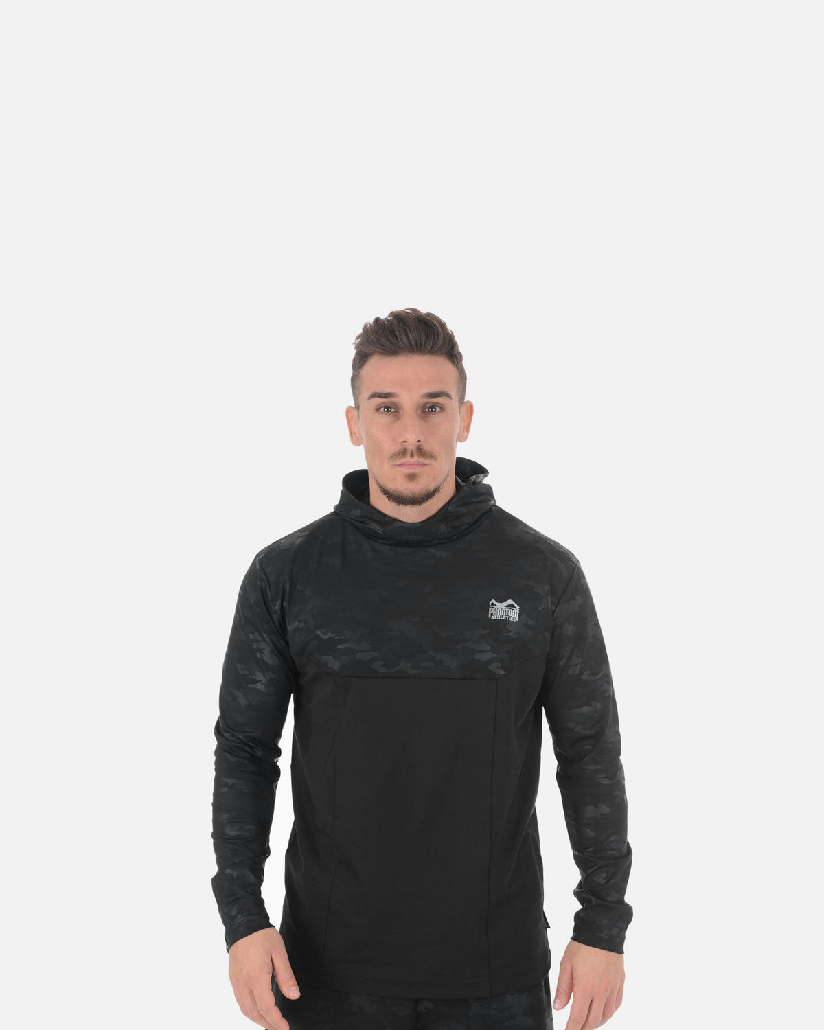 Phantom Athletics Hoodie Shadow - Zwart/Camo