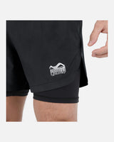 Phantom Athletics Compressie Shorts Laser 2in1 - Zwart
