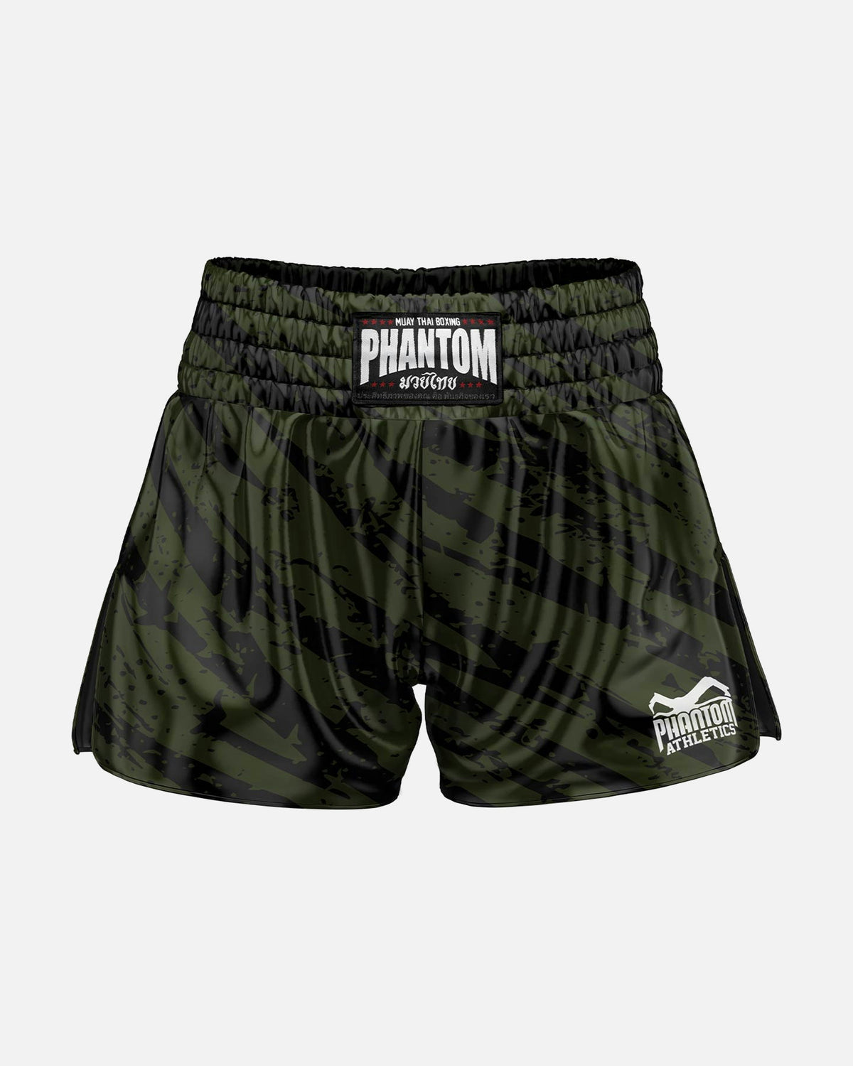 Phantom Athletics Muay Thai Shorts Tiger Camo - Grijs