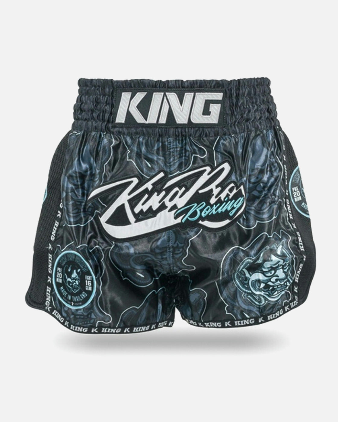 King Pro Boxing Muay Thai Shorts Demon - Zwart