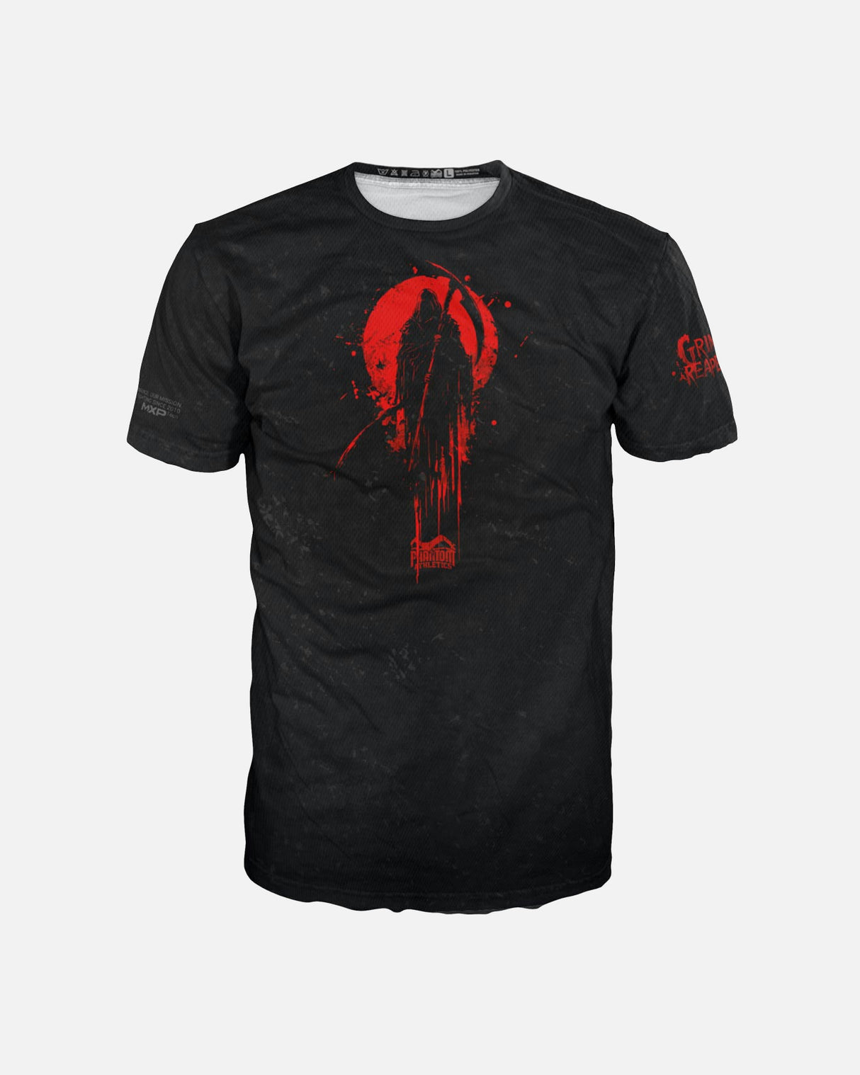 Phantom Athletics T-Shirt EVO Reaper - Zwart/Rood