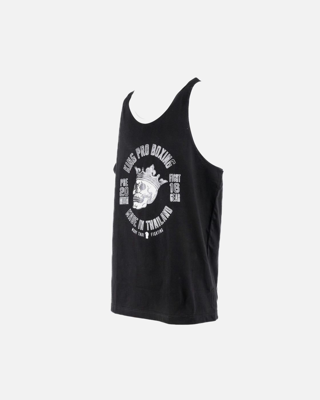 King Pro Boxing T-Shirt Skull 1 - Zwart