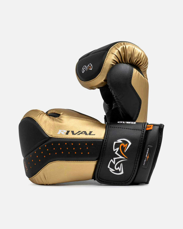 Rival Zakhandschoenen RB10 Intelli-Shock - Zwart/Goud