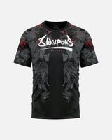 8 WEAPONS T-Shirt Hit 2.0 - Zwart/Rood