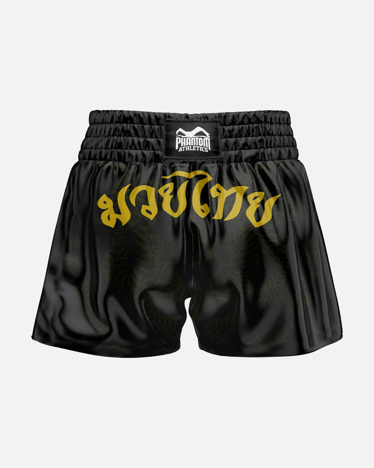 Muay Thai trenky Phantom Athletics Sak Yant – Černé/Zlaté