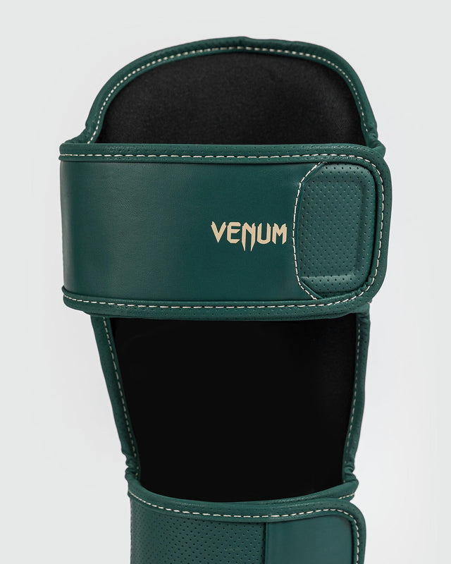 Venum Impact Evo Skinnebensbeskyttere – Smaragdgrøn
