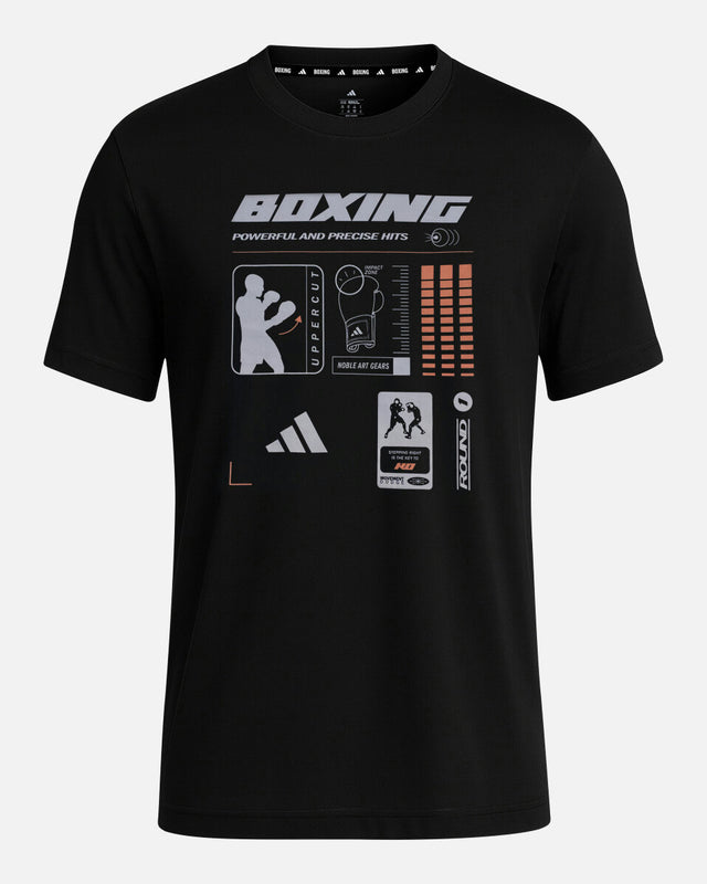 Tricou Adidas Boxing Graphic Line – Negru