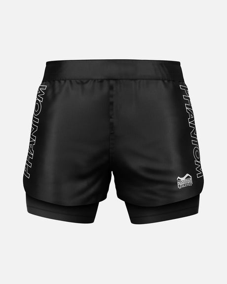 Phantom Athletics Compression shorts & spats Fusion-R 2in1 Ranked – Black