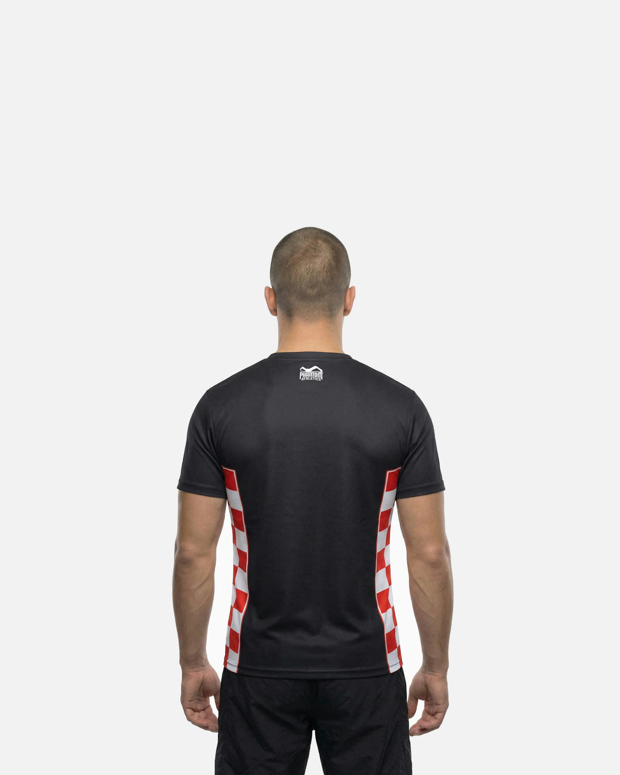 Phantom Athletics T-Shirt EVO+ Team Croatia - Zwart
