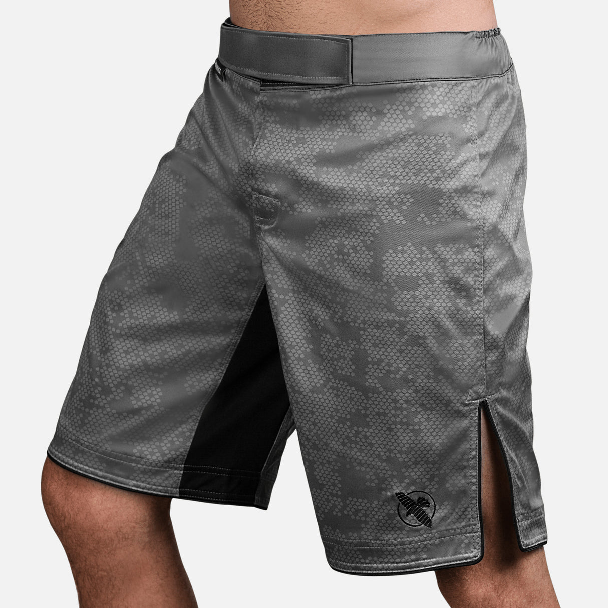 Hayabusa MMA Shorts Hexagon - Grijs