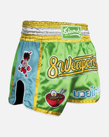 8 WEAPONS Muay Thai Shorts Yummy - Groen