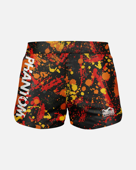 Phantom Athletics MMA Shorts Fusion Splatter – Red