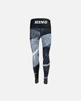 King Pro Boxing Compressie Shorts Shadow Dames - Zwart