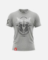 8 WEAPONS T-Shirt Sak Yant Tigers - Grijs