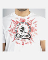 8 WEAPONS T-Shirt Eight Ways Yant - Wit