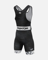 Phantom Athletics Worstelsinglet Warfare - Zwart/Winter Camo