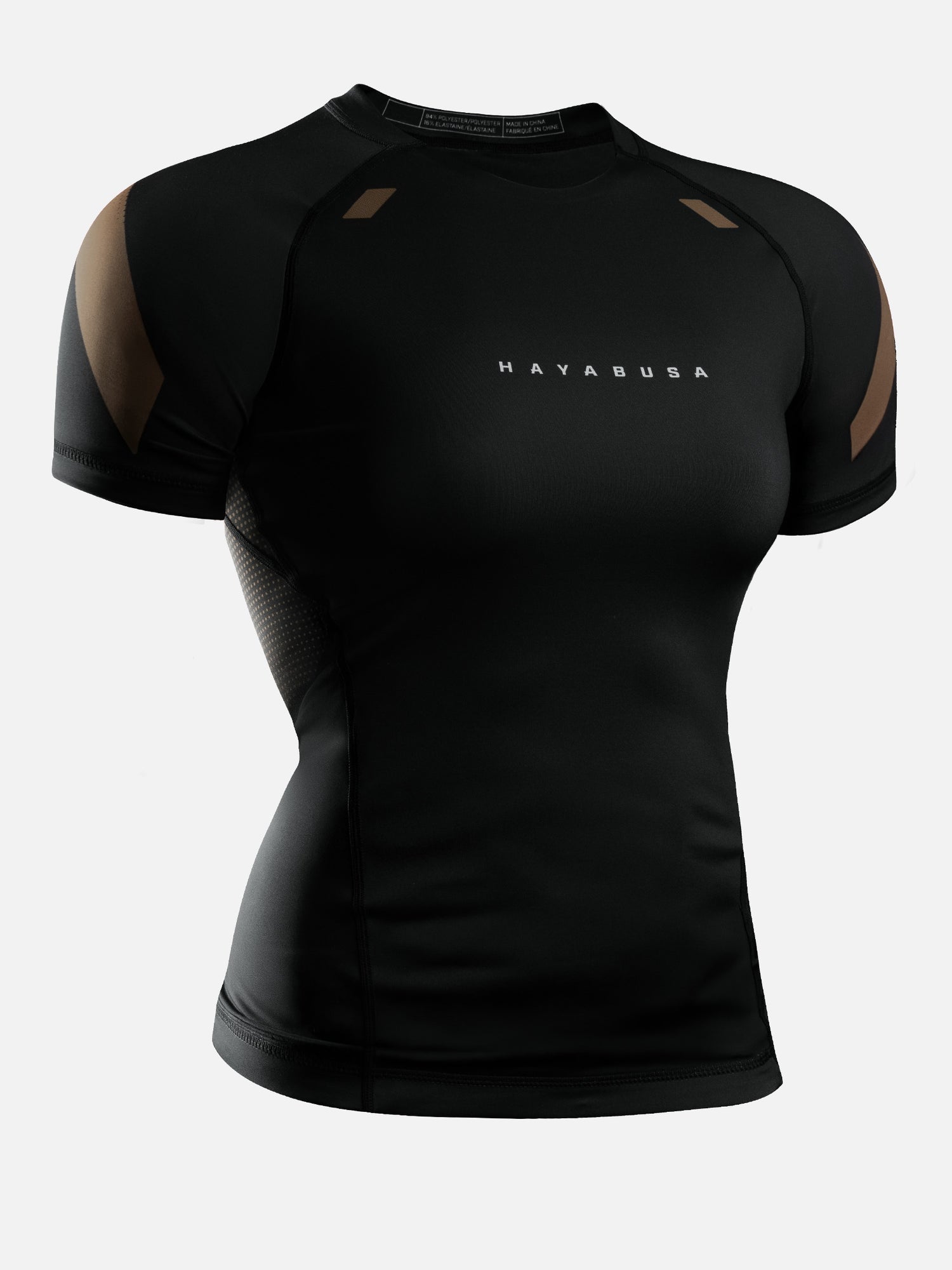 Hayabusa Rashguard Pro Ranked Short Sleeve Women's – Brown