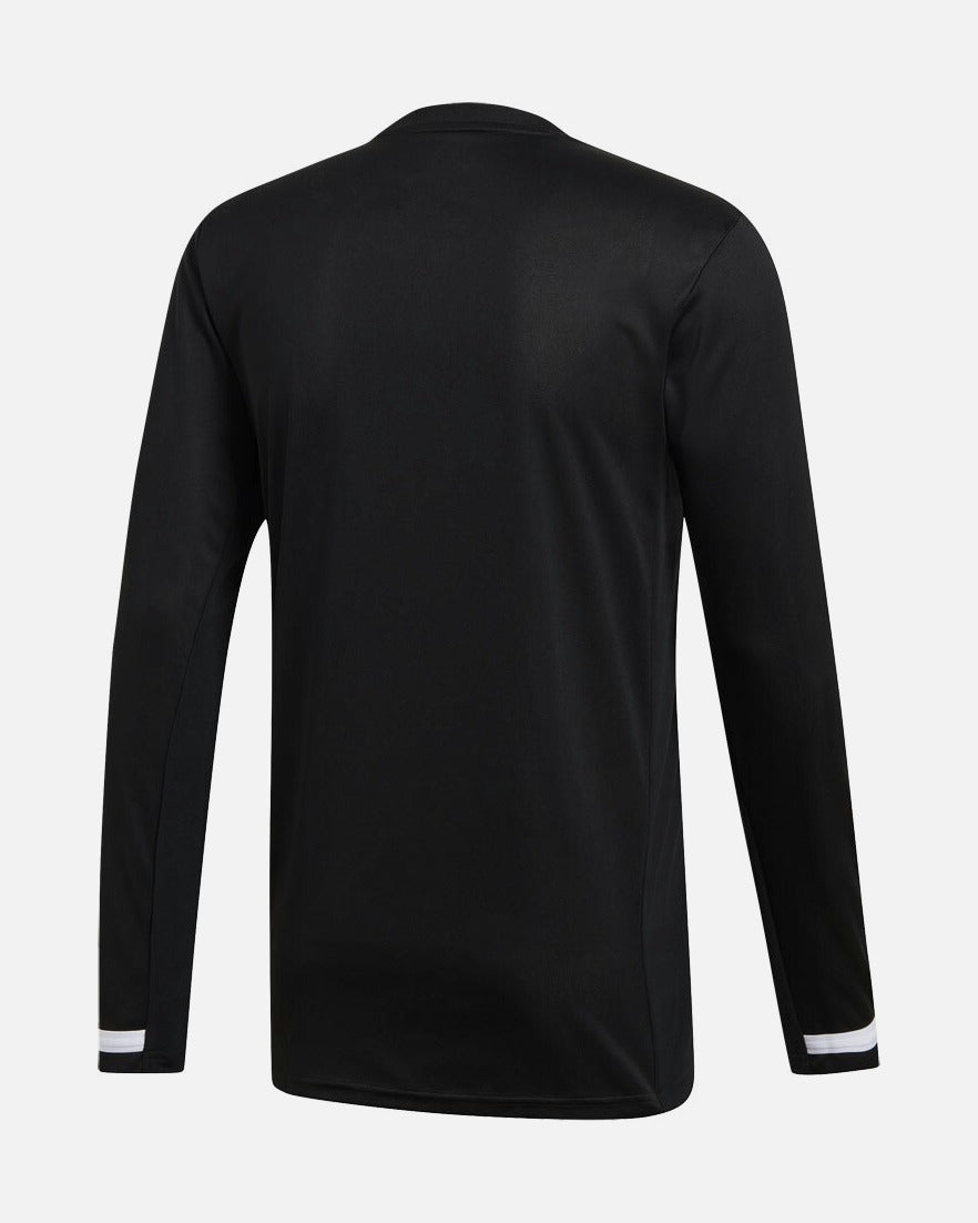 Adidas T19 Langarm-Jersey – Schwarz/Weiß