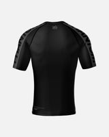 Phantom Athletics Rashguard EVO Apex Korte Mouwen - Zwart/Grijs