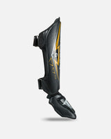 Booster Scheenbeschermers Warrior - Zwart
