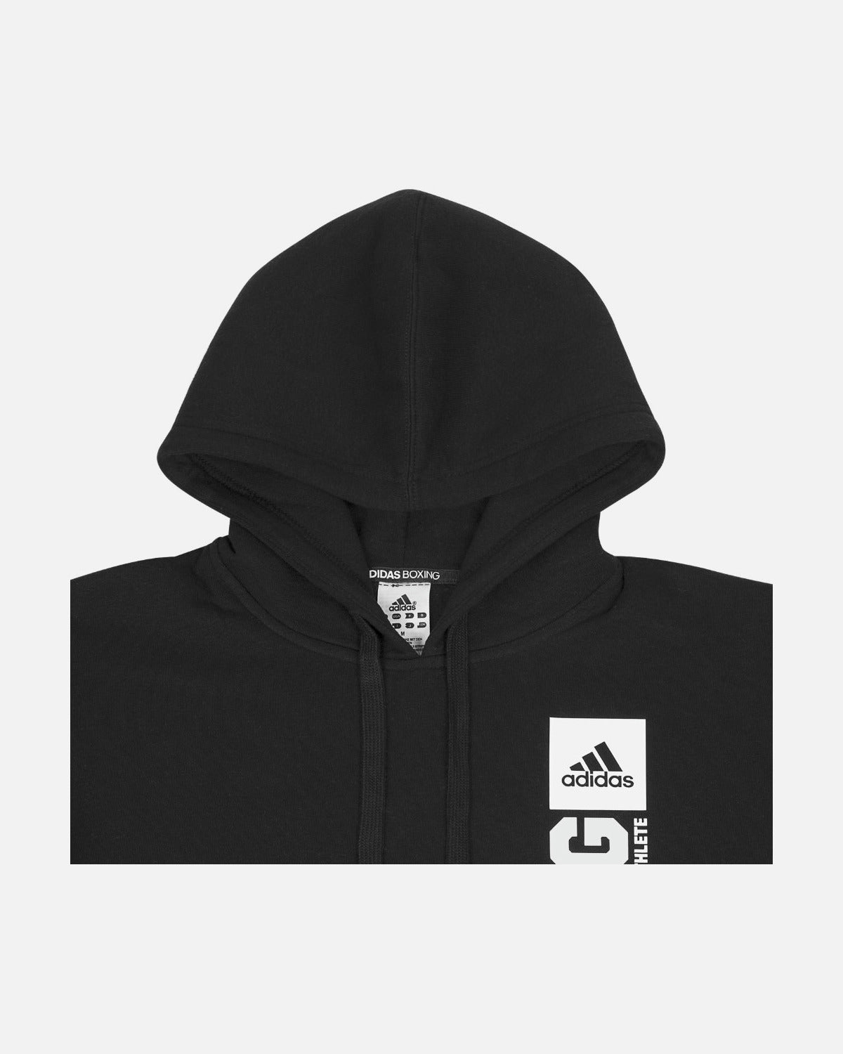 Sudadera Adidas Community Vertical Boxing – Negro/Blanco