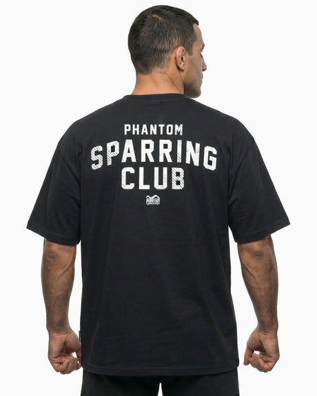 Phantom Athletics T-Shirt Sparring Club Oversize Heavy – Sort