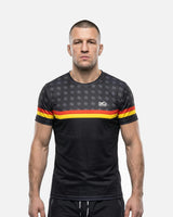 Phantom Athletics T-Shirt EVO+ Germany - Zwart/Rood/Goud