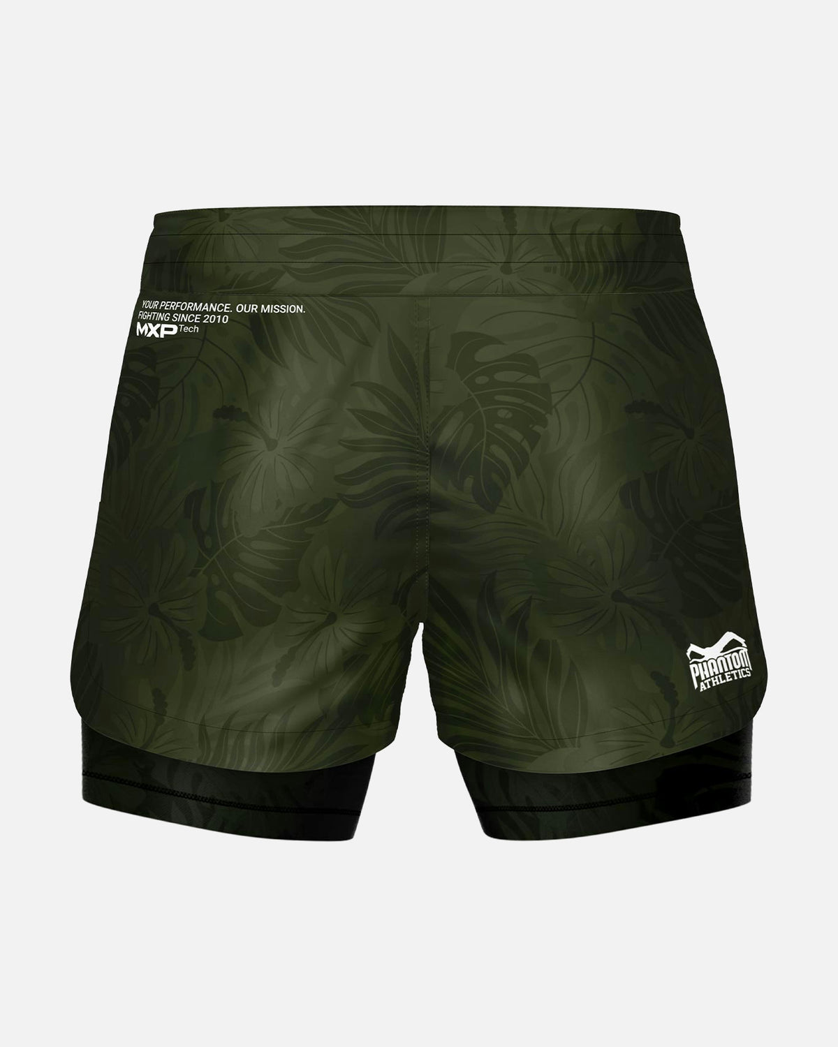 Calções de MMA Phantom Athletics Fusion 2in1 – Verde