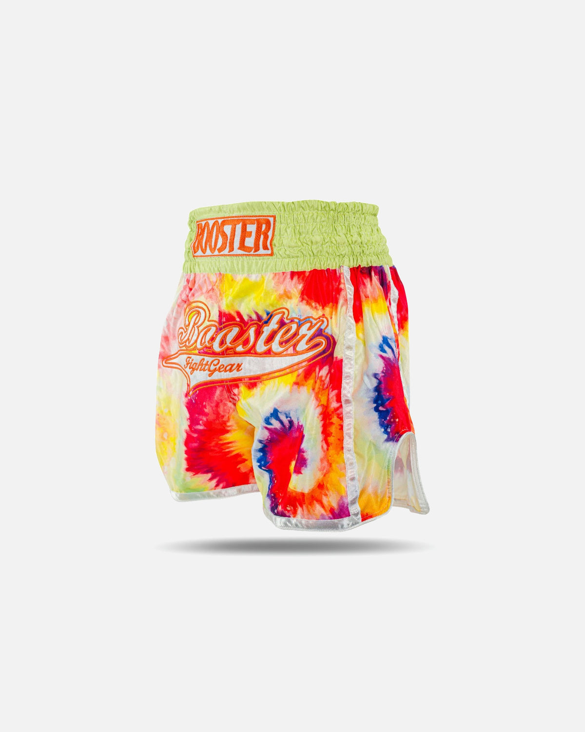 Booster Muay Thai Shorts TBT Swirl - Geel