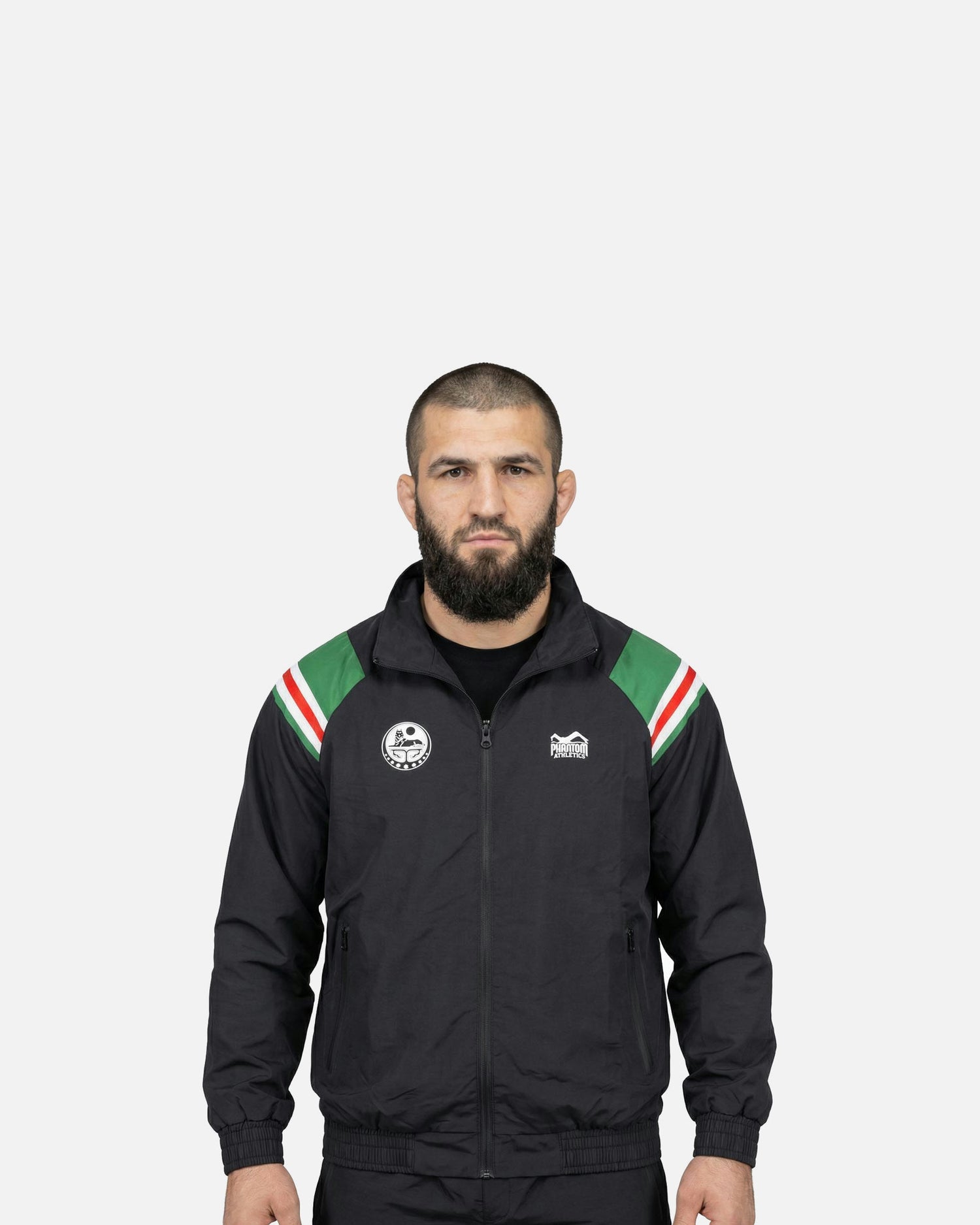 Giacca da allenamento Phantom Athletics DMC Team Chechnya – Nero/Verde