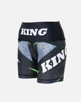 King Pro Boxing Compressie Shorts Shadow 2 Dames - Zwart