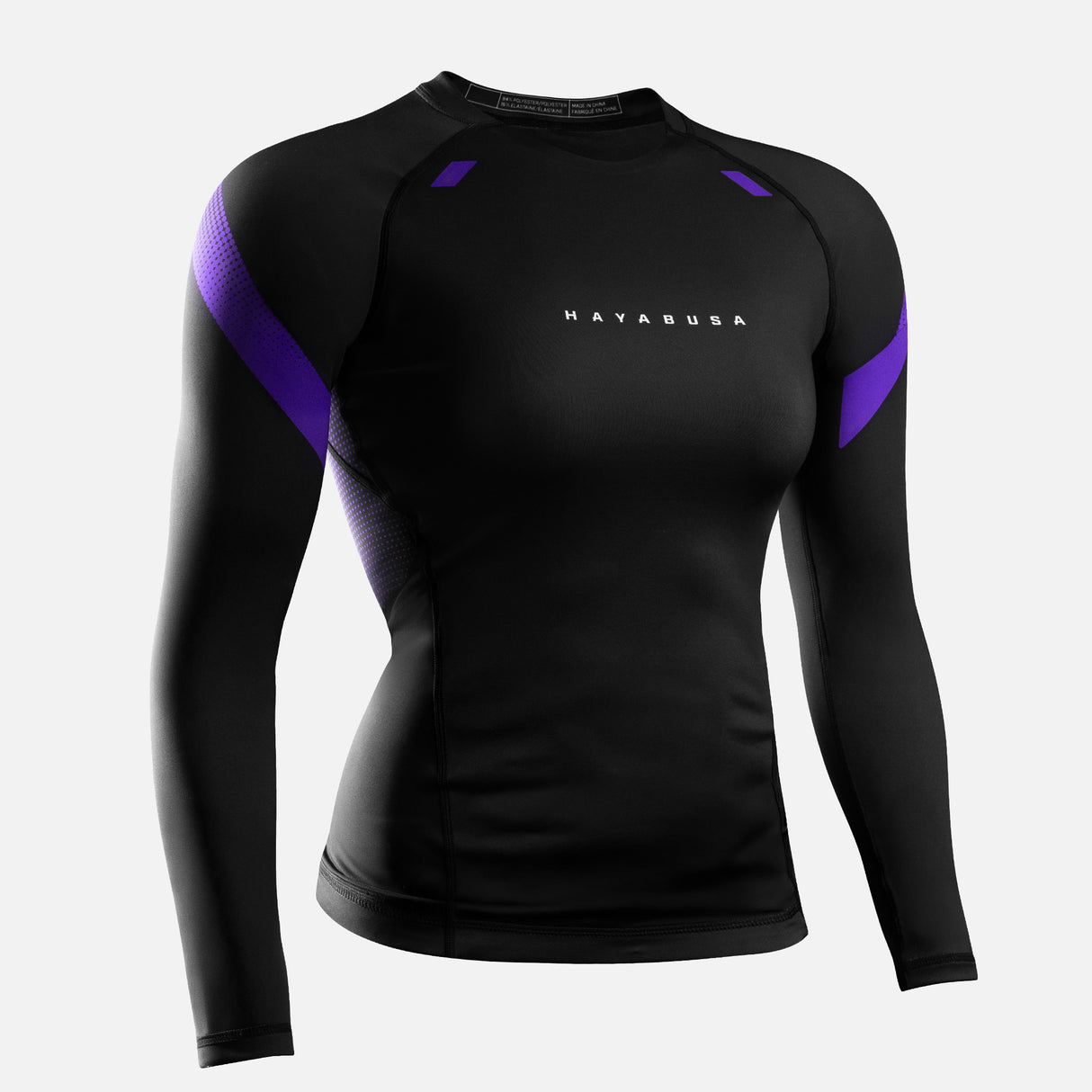 Hayabusa Rashguard Pro Ranked Lange Mouwen Dames - Paars