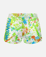 Pantaloncini MMA Phantom Athletics Fusion Splatter – Bianco/Neon